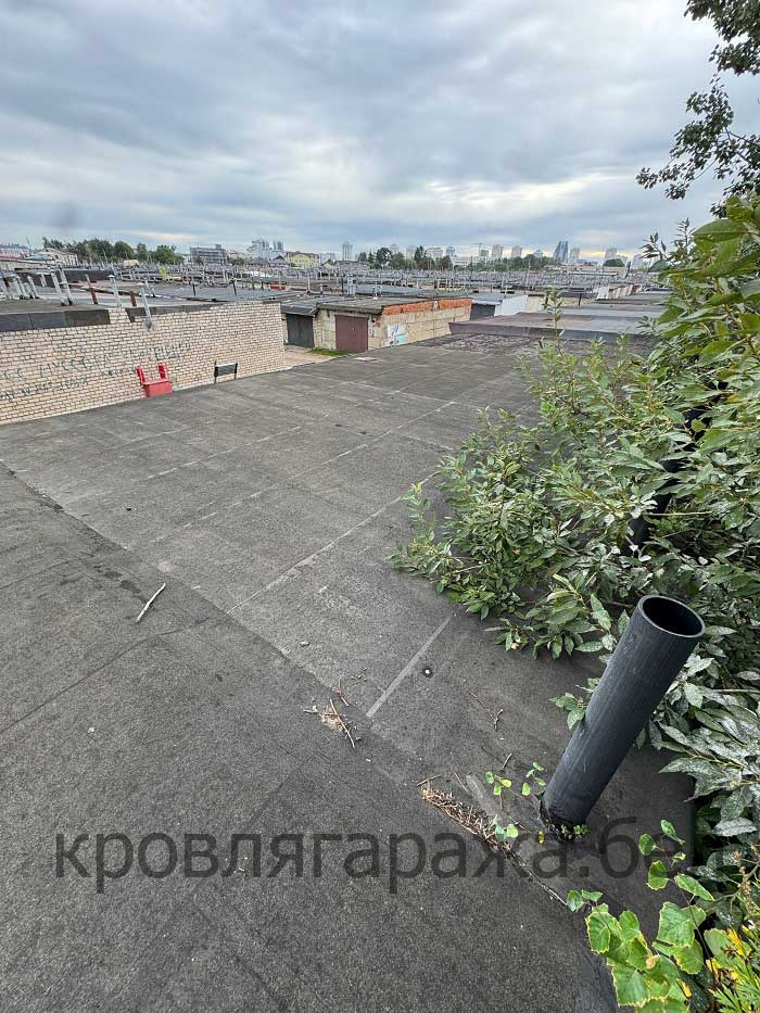 Ремонт кровли гаража в Минске объект №12 фото-1