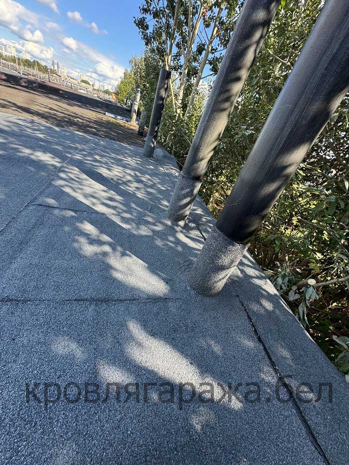 Ремонт кровли гаража в Минске объект №12 фото-3